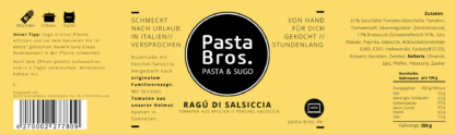 Pasta Bros. Ragù di Salsiccia – Bild 4